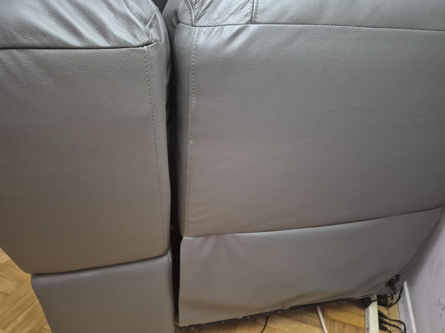 Franco Genuine Leather Recliner With USB ports - photo 2