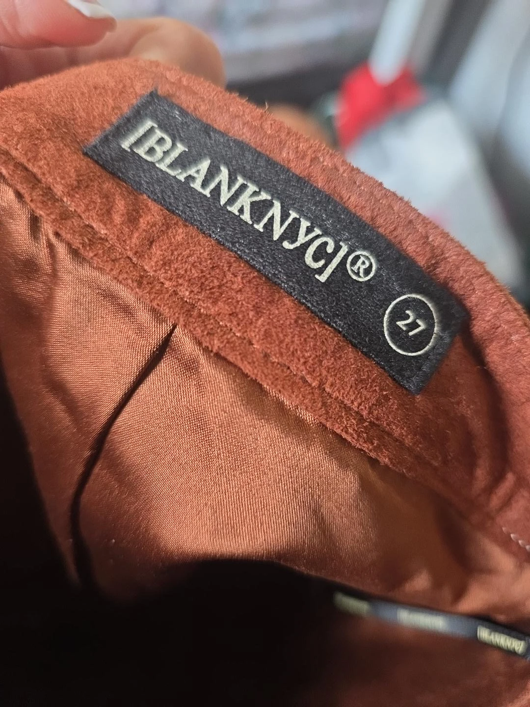 BLANKNYC Leather Skirt Size 27