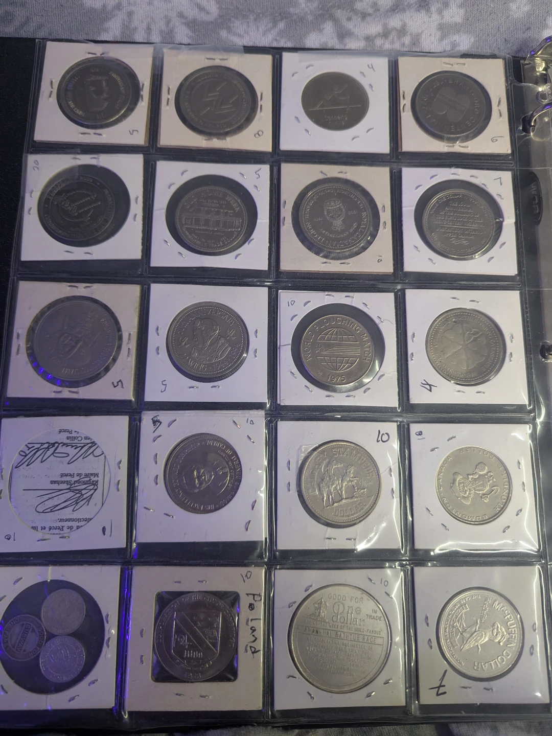 Canadian/ U.S Trade Dollars, Casino, Automotive and Games Tokens - photo 2