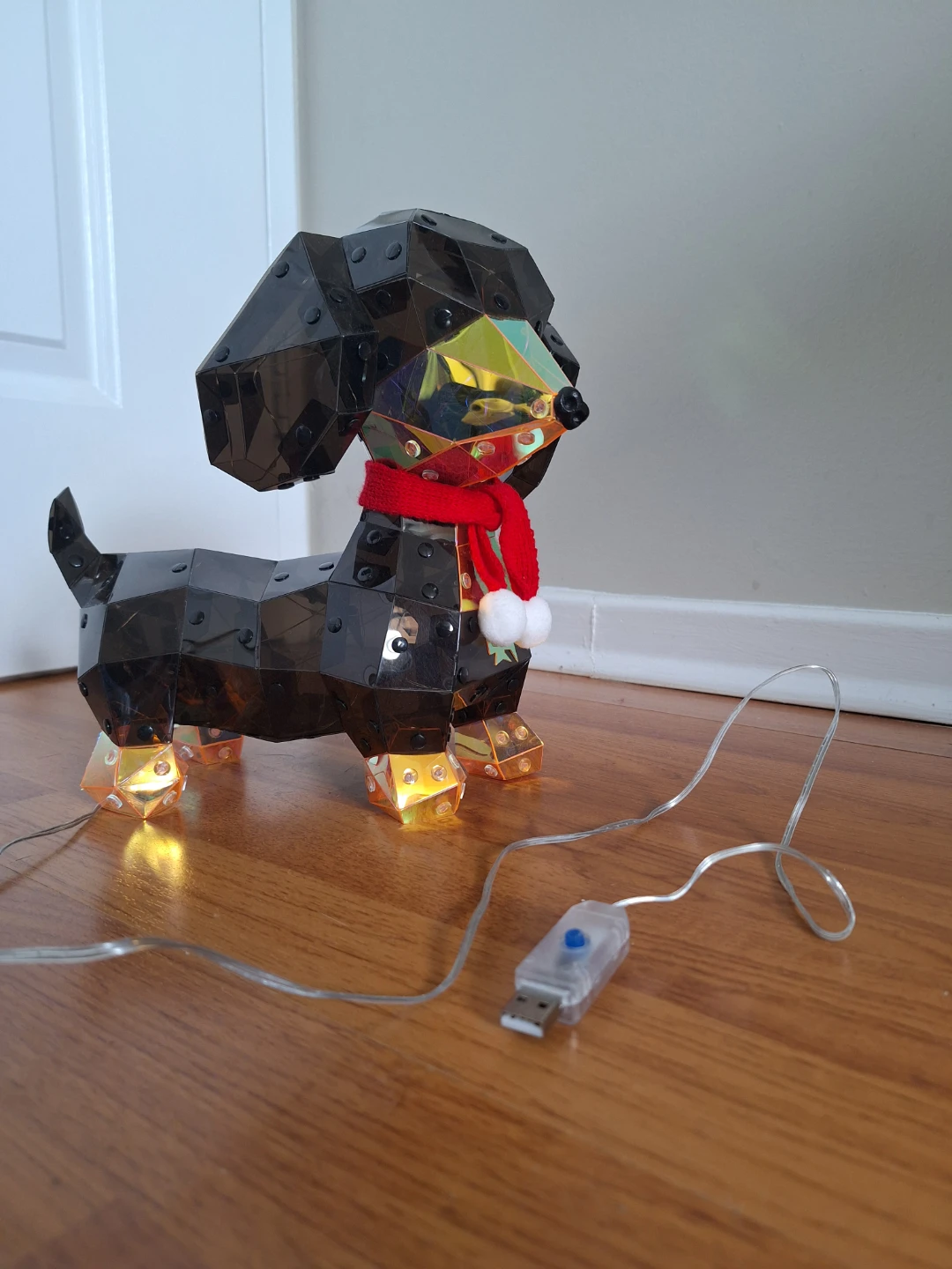 Light Up Daschund Decoration