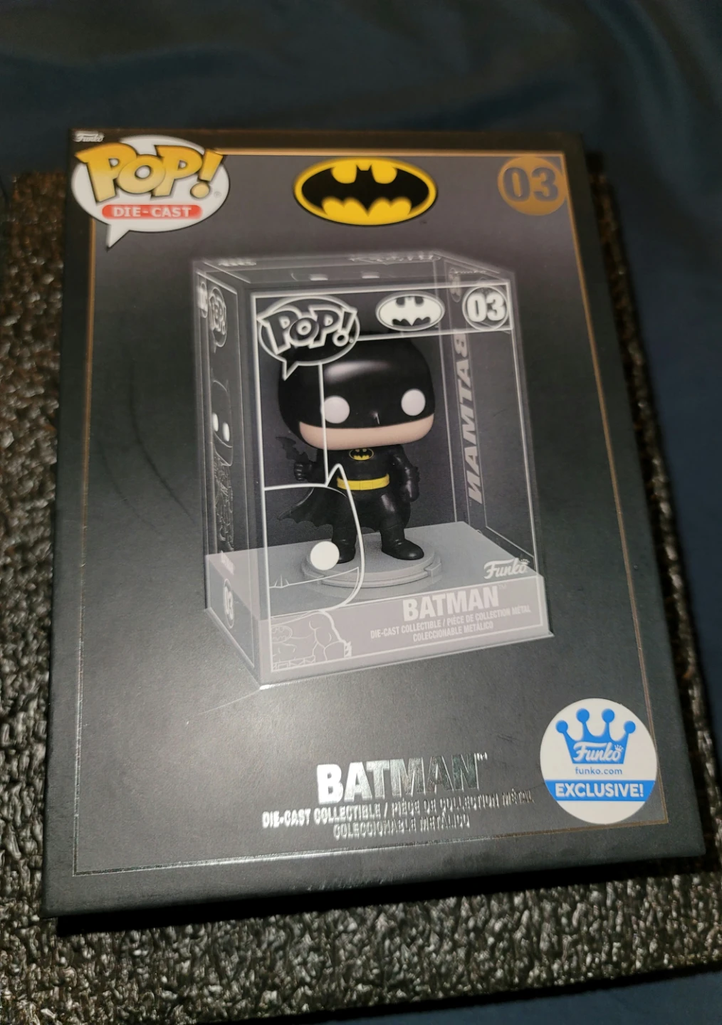 Funko Pop! Die-Cast Batman 03 Like New