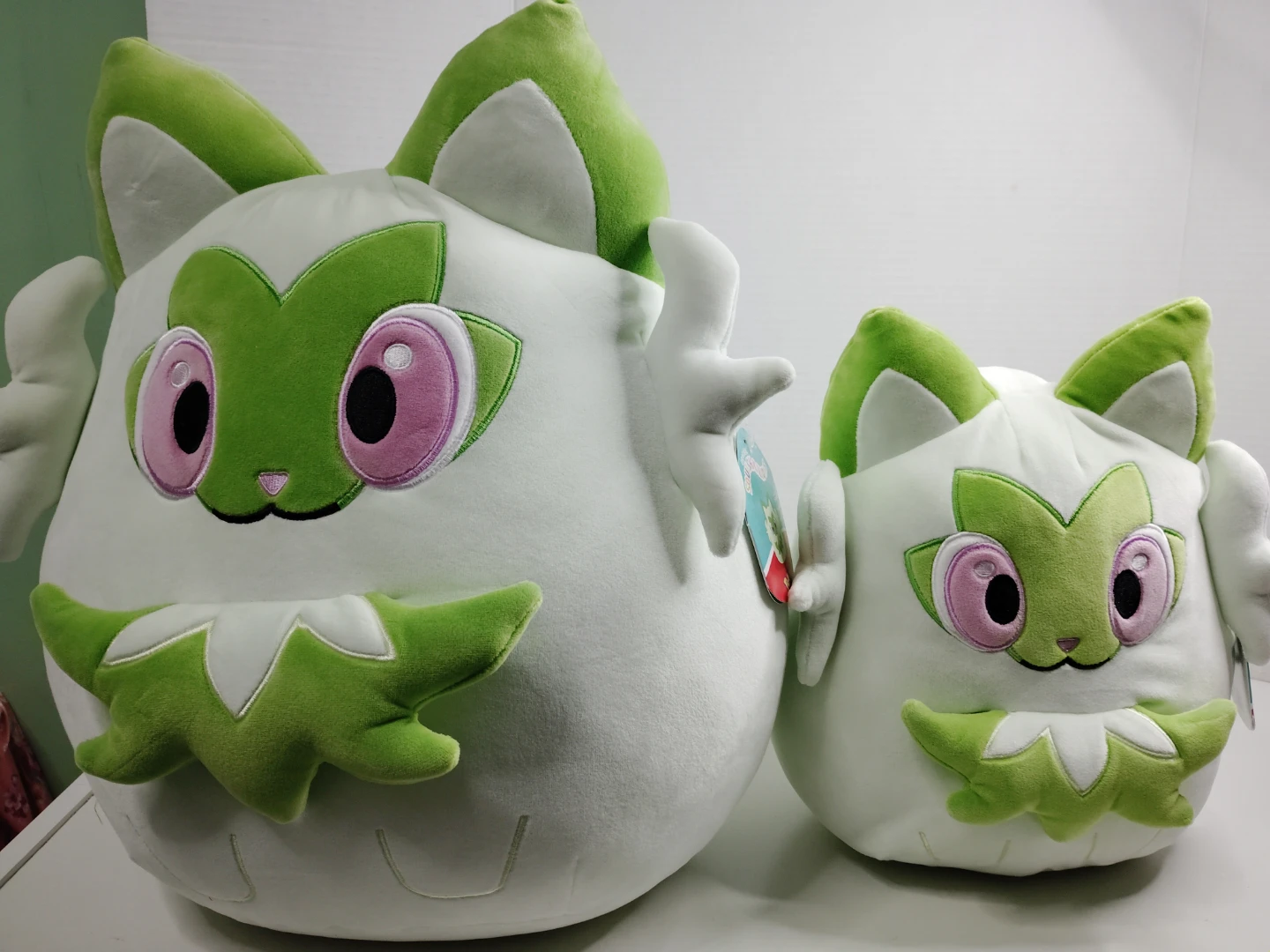 Two Sprigatito Pokemon Squishmallows - photo 2