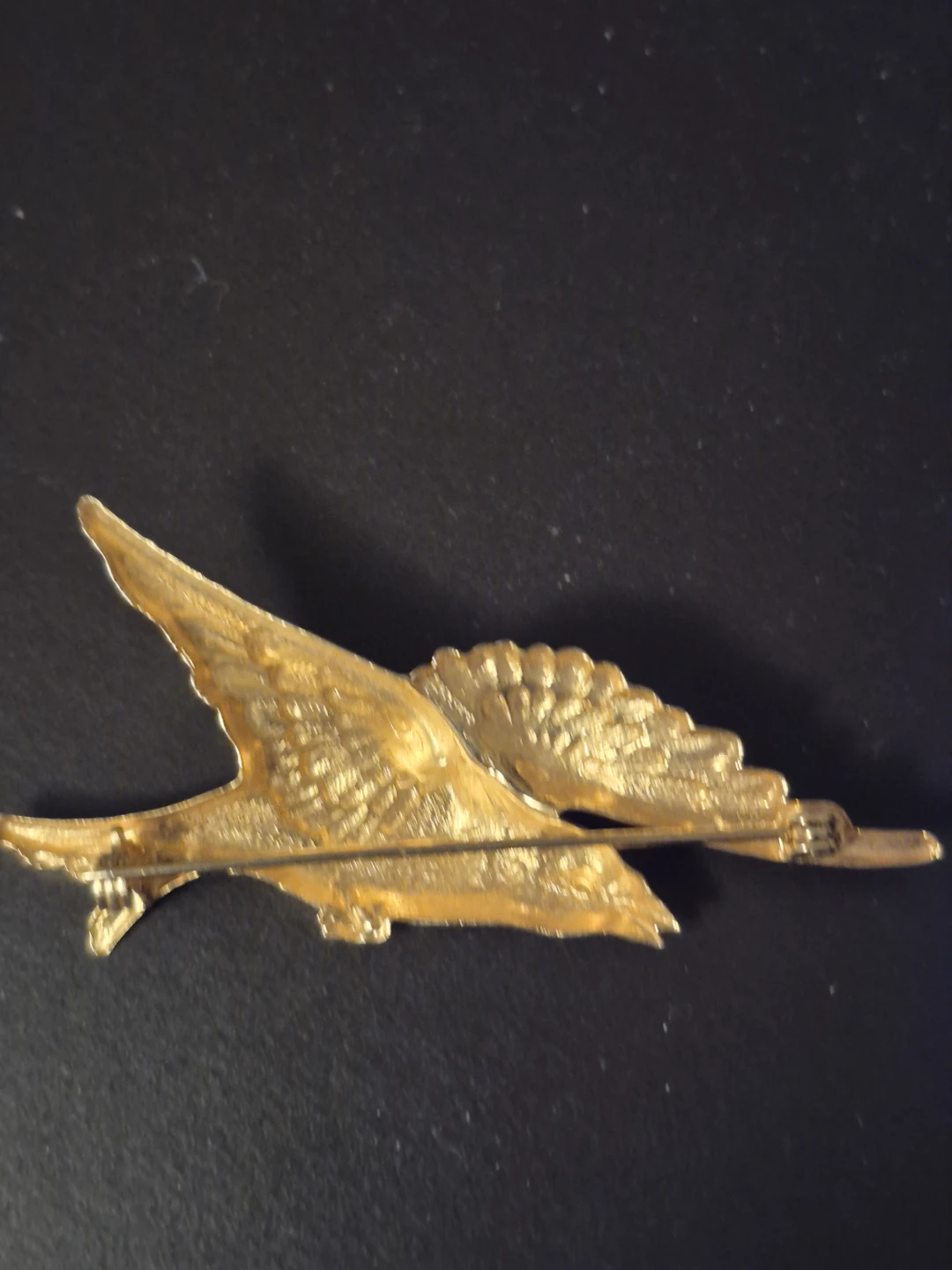 Vintage gold-toned bird brooch🏈 - photo 2