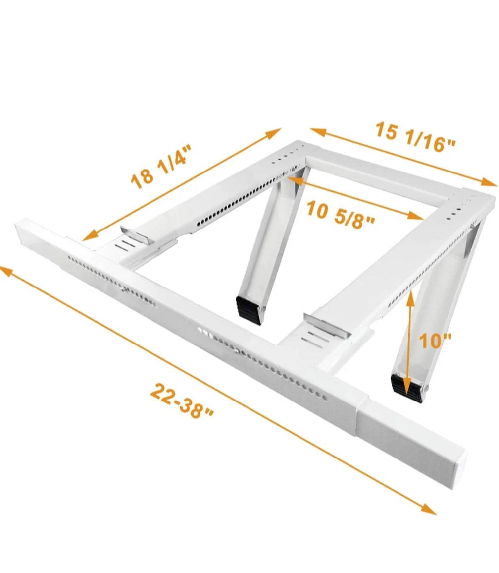 Window Air Conditioner Heavy-Duty Window AC Bracket Supports - photo 4