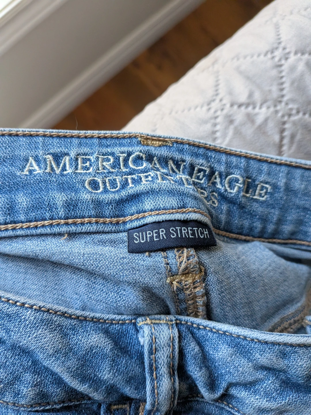 🏈American Eagle Super Stretch Jeggings Size 6 - photo 5