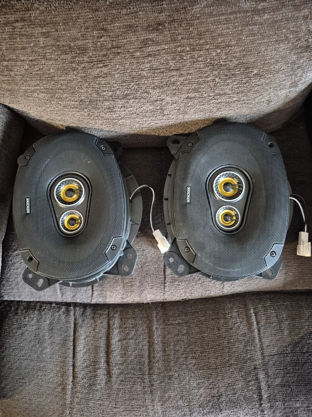 Kicker CSC693 3way  and pioneer tweeters