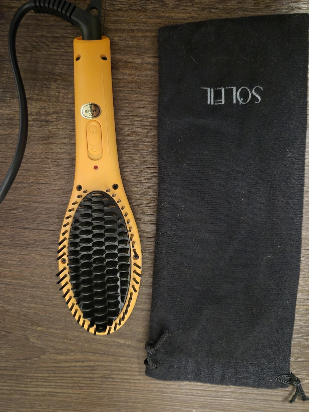 Soleil Hair Straightening Brush