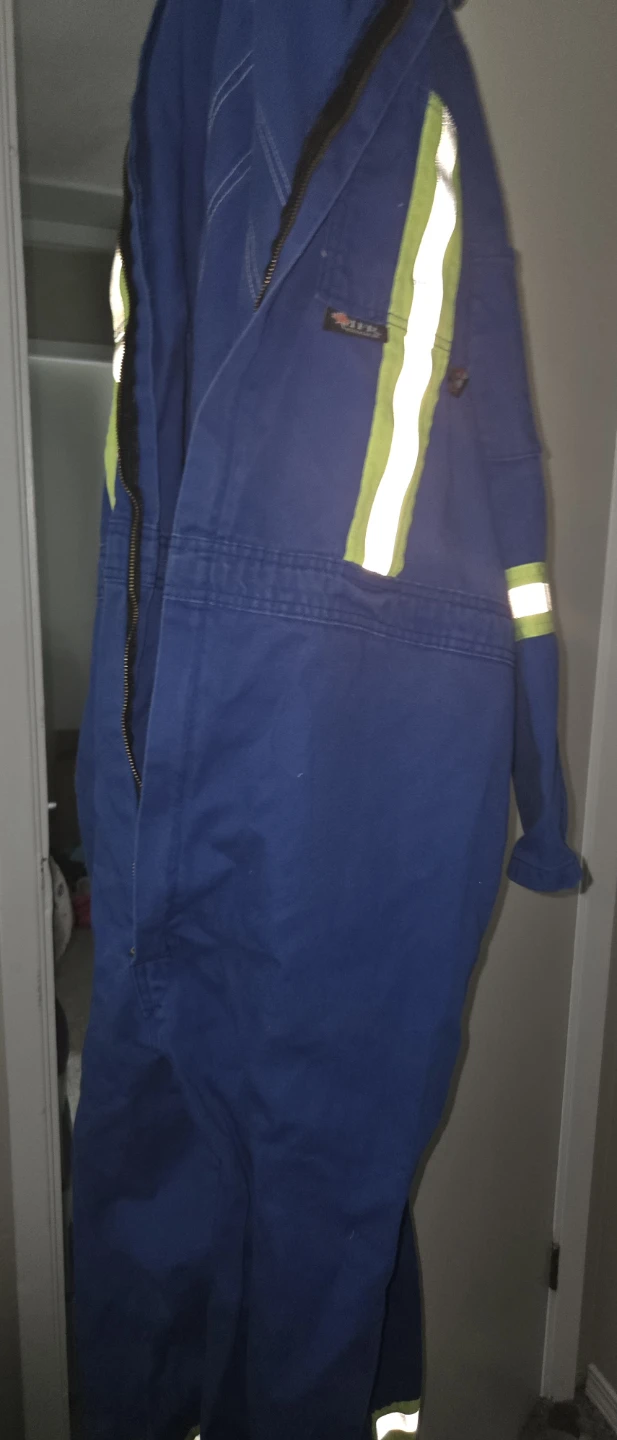 Blue FR Work Coveralls - photo 3