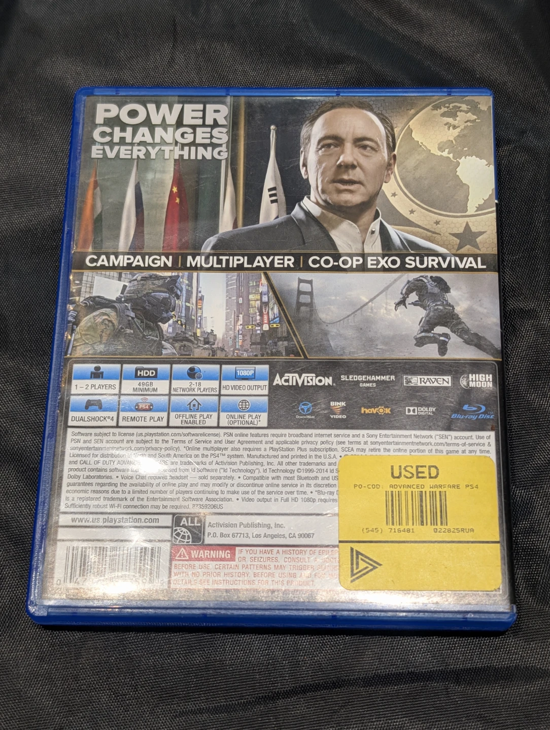 Call of Duty Advanced Warfare for PS4 - photo 3