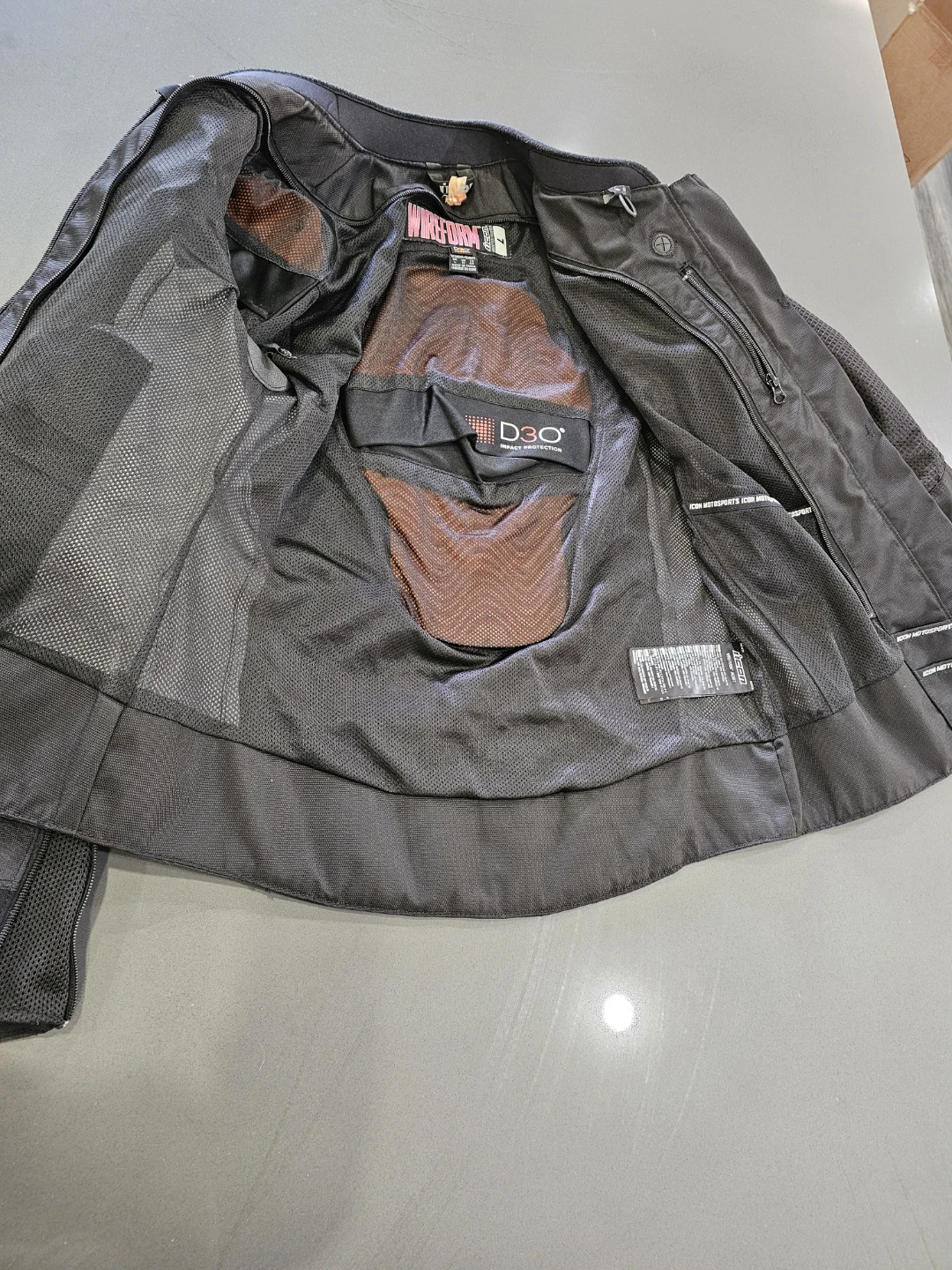 Icon Wireform Women's Motorcycle Jacket - photo 3