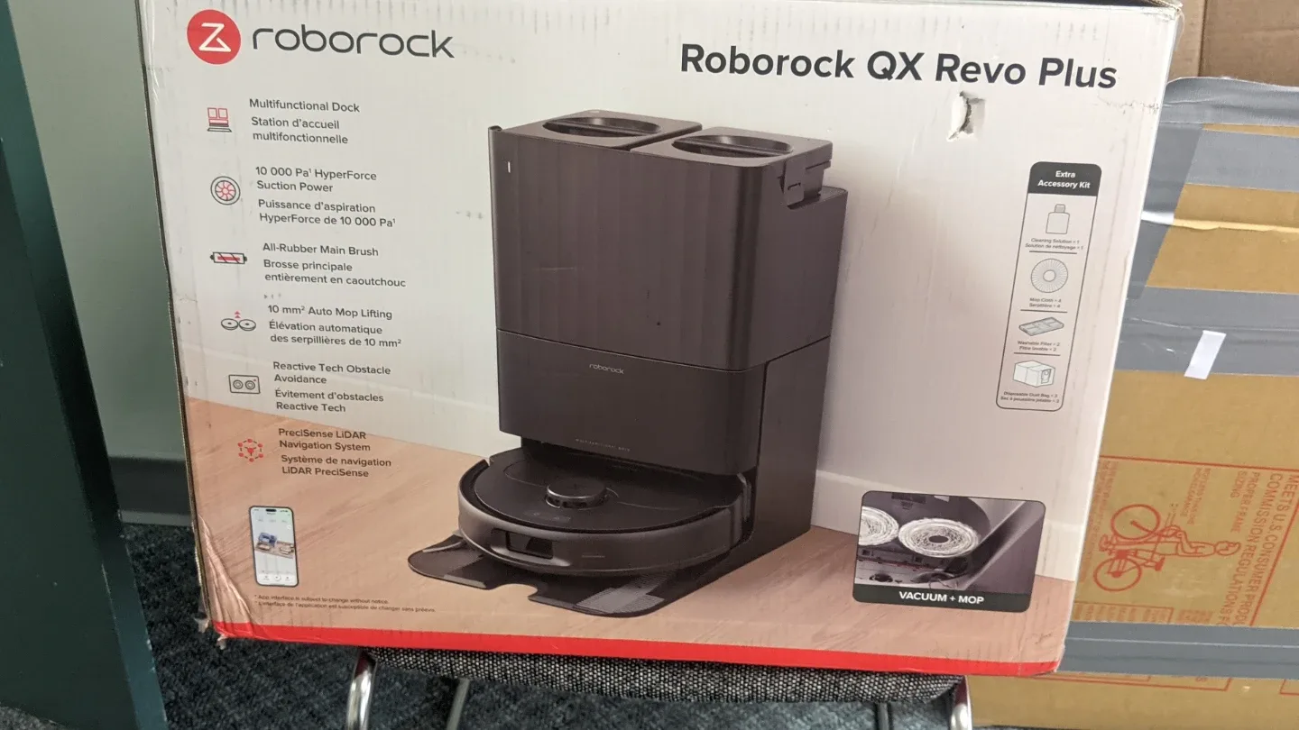 Roborock QX Revo Plus Robot Vacuum and Mop