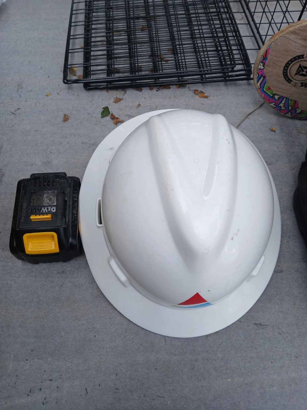 MSA V-Gard Hard Hat White