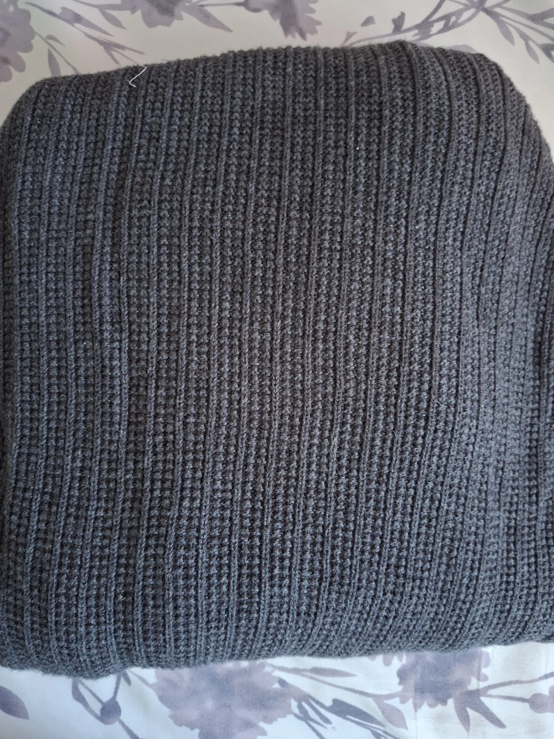Karen Scott Grey Open Cardigan 🏈 - photo 3