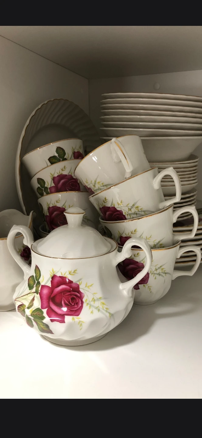 1792 Ridgeway Ironstone England Dish Set, Anniversaryand Rose - photo 2