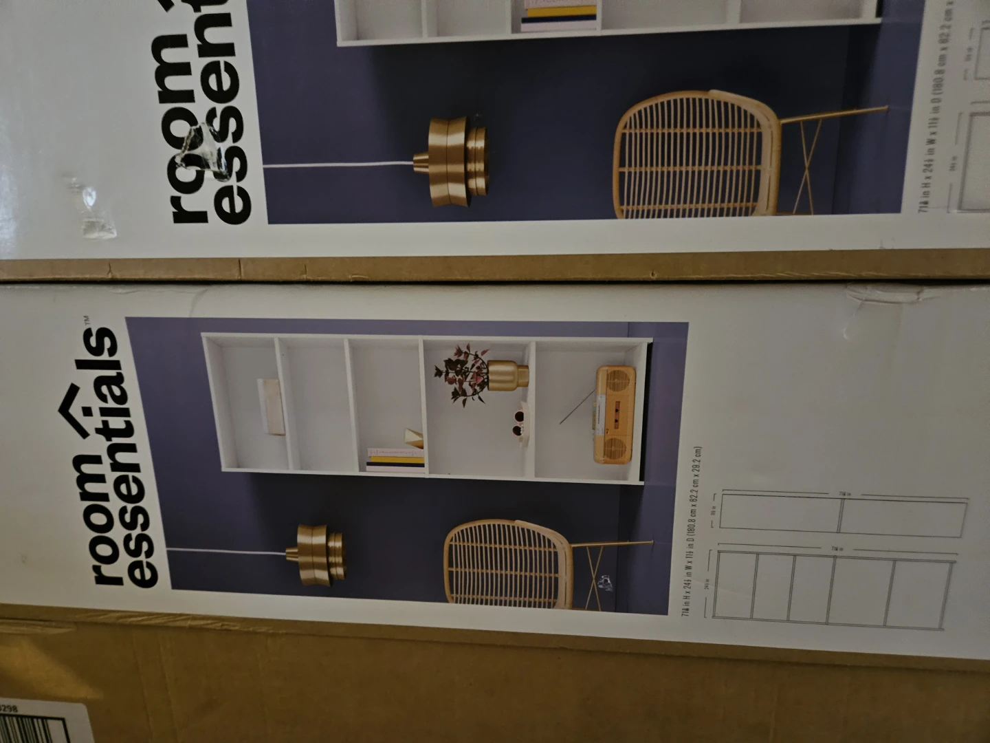 Targets 5 Shelf Dorm Bookcase White - Room Essentials