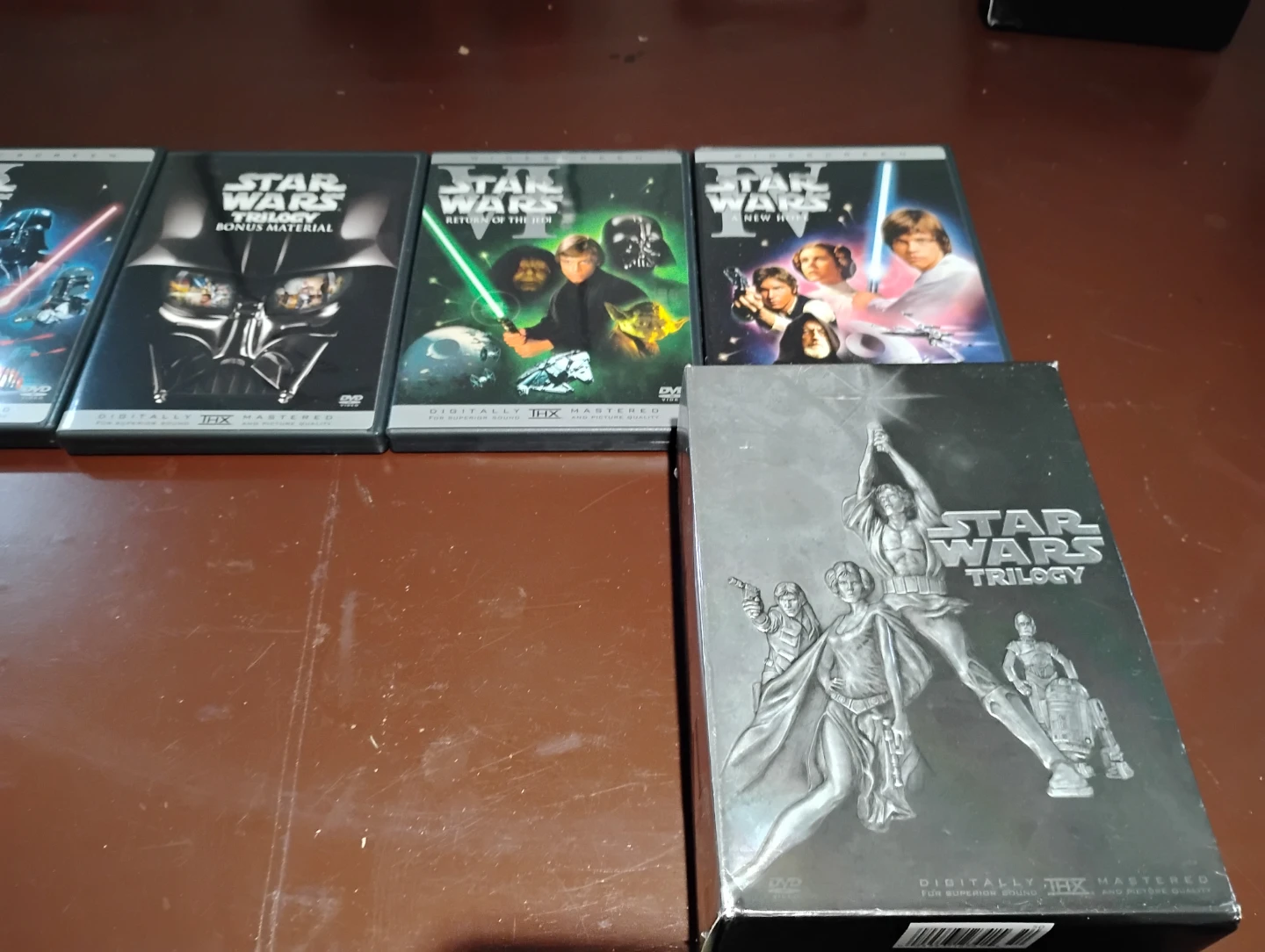Star Wars Trilogy DVD Box Set - photo 3