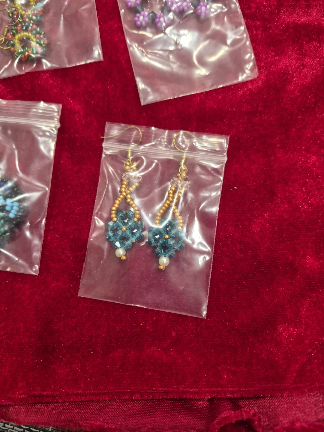Assorted Handmade Beaded Earrings - photo 2