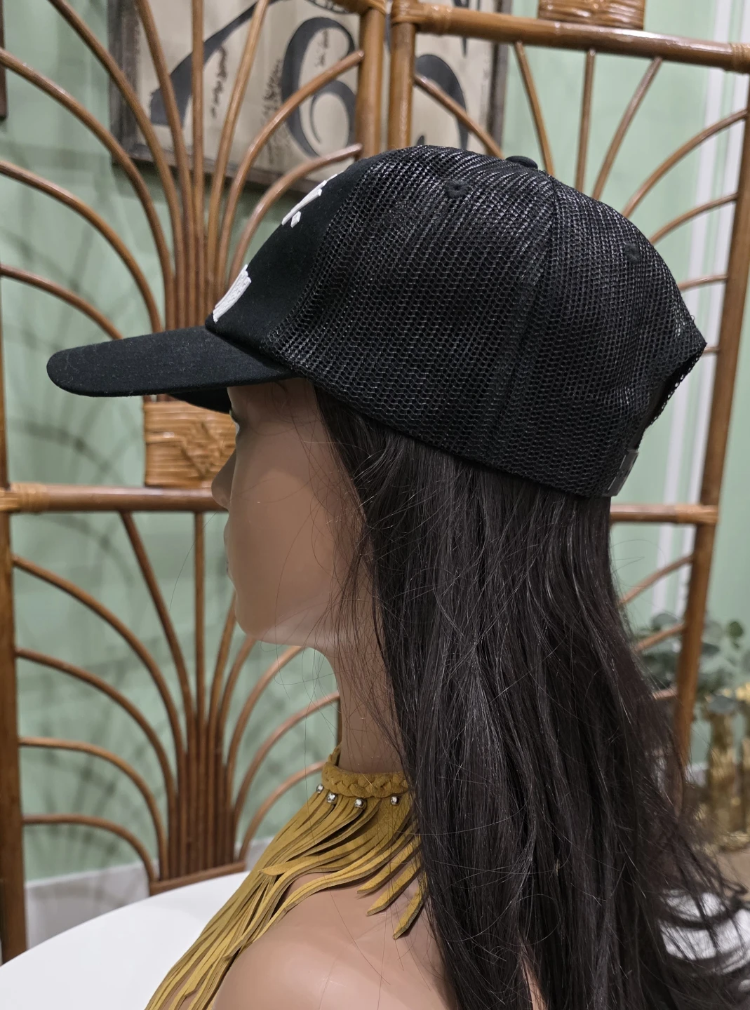 Ladies Harley-Davidson Black Trucker Hat