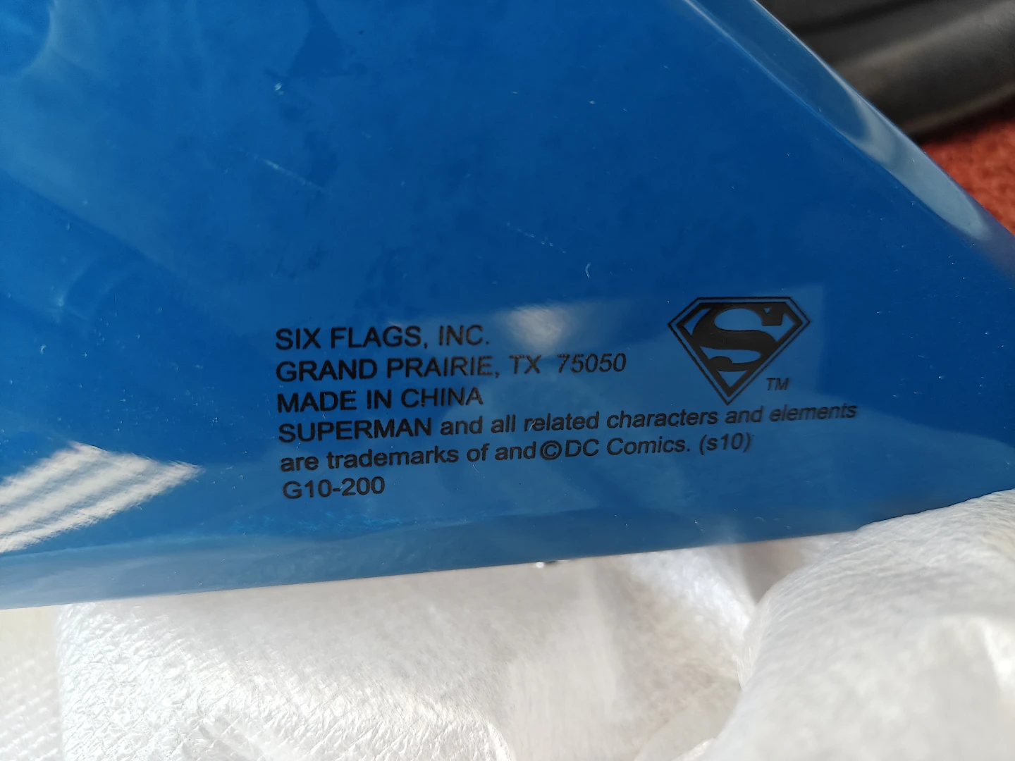 Six Flags Superman Electric Guitar - photo 3