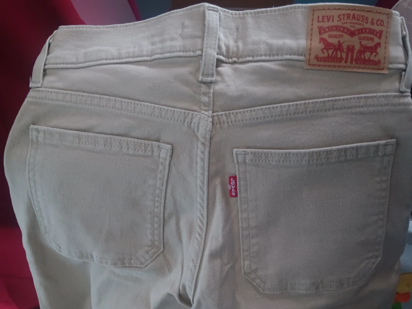 Levi's 318 Shaping Wide Leg Pants - Size 24 - photo 3