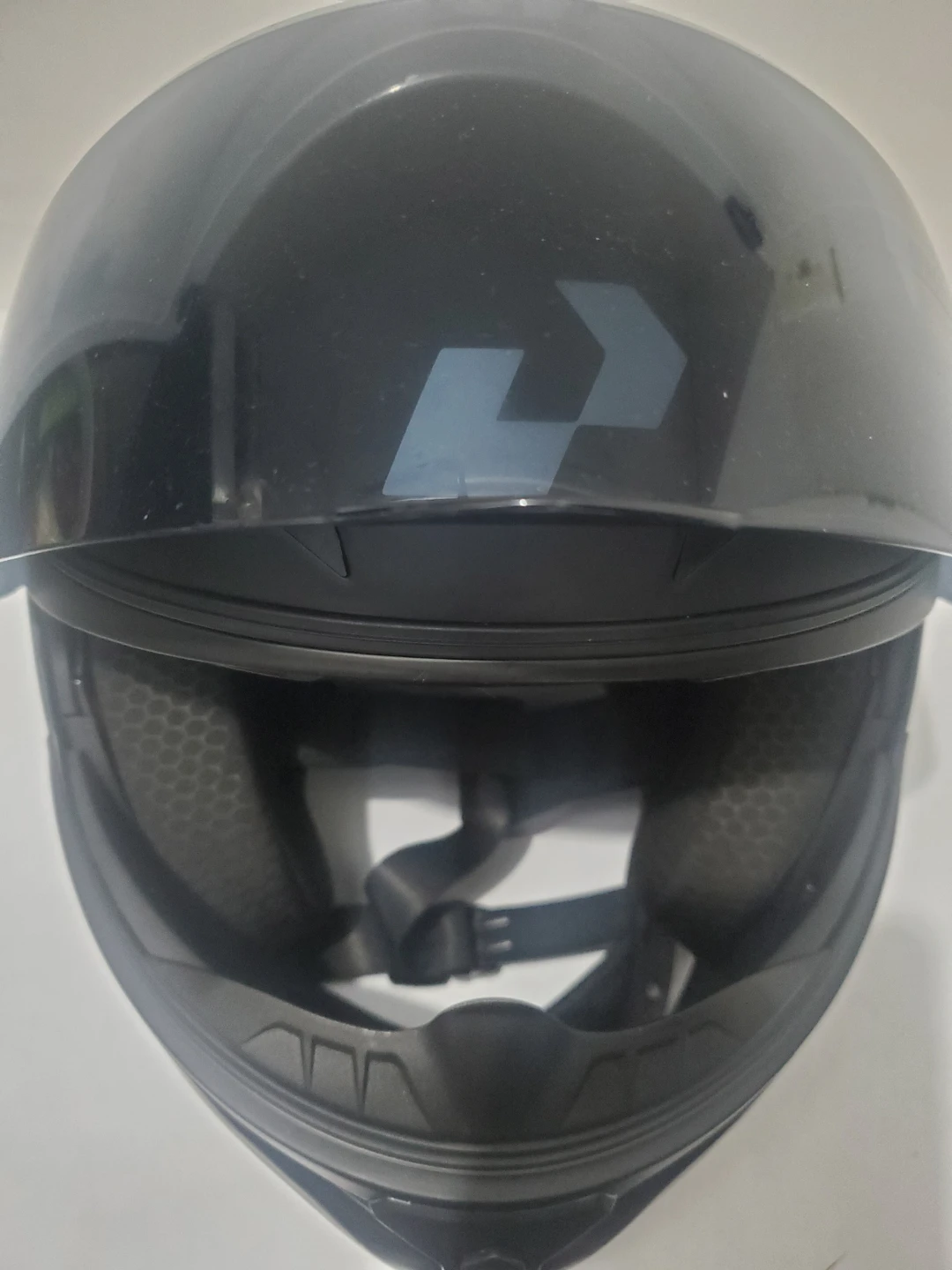 Black Full Face Motorcycle Helmet