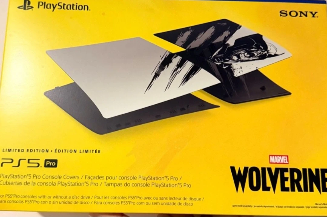 PS5 Pro Marvel Wolverine Limited Edition Console Covers