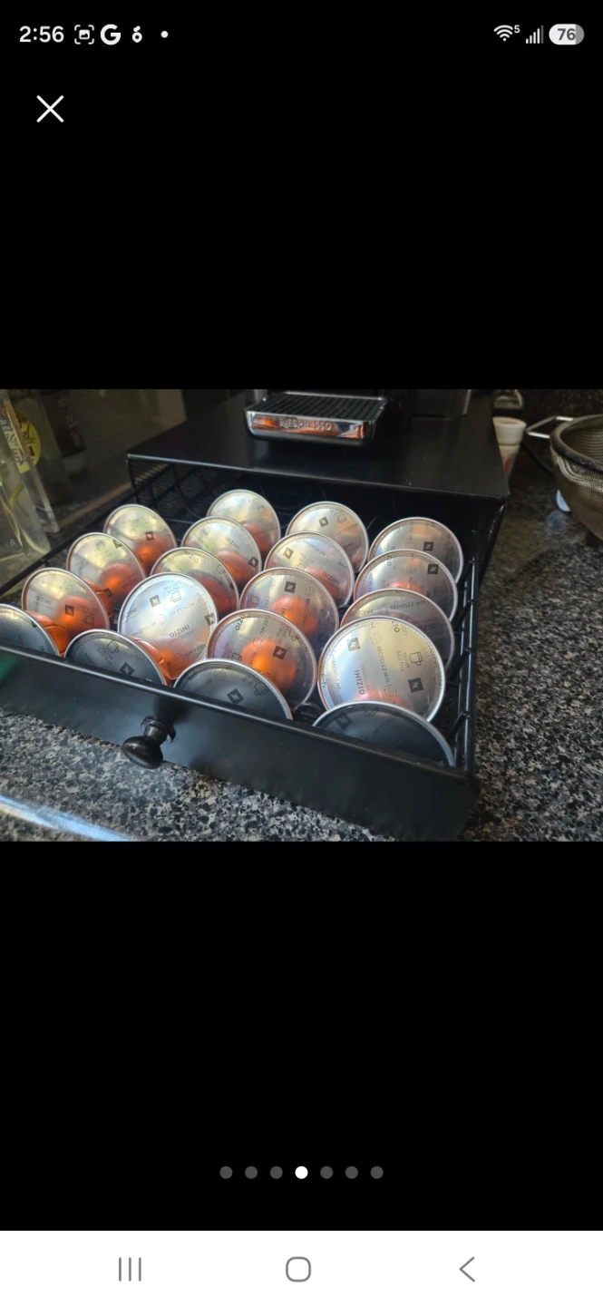 Nespresso Capsule Coffee Pod Holder Drawer 🏈