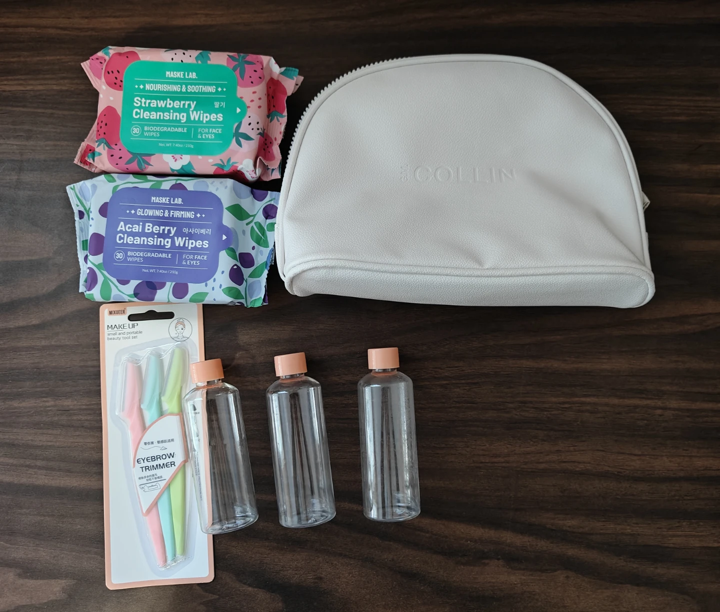 Beauty Care Bundle with Cosmetic Bag