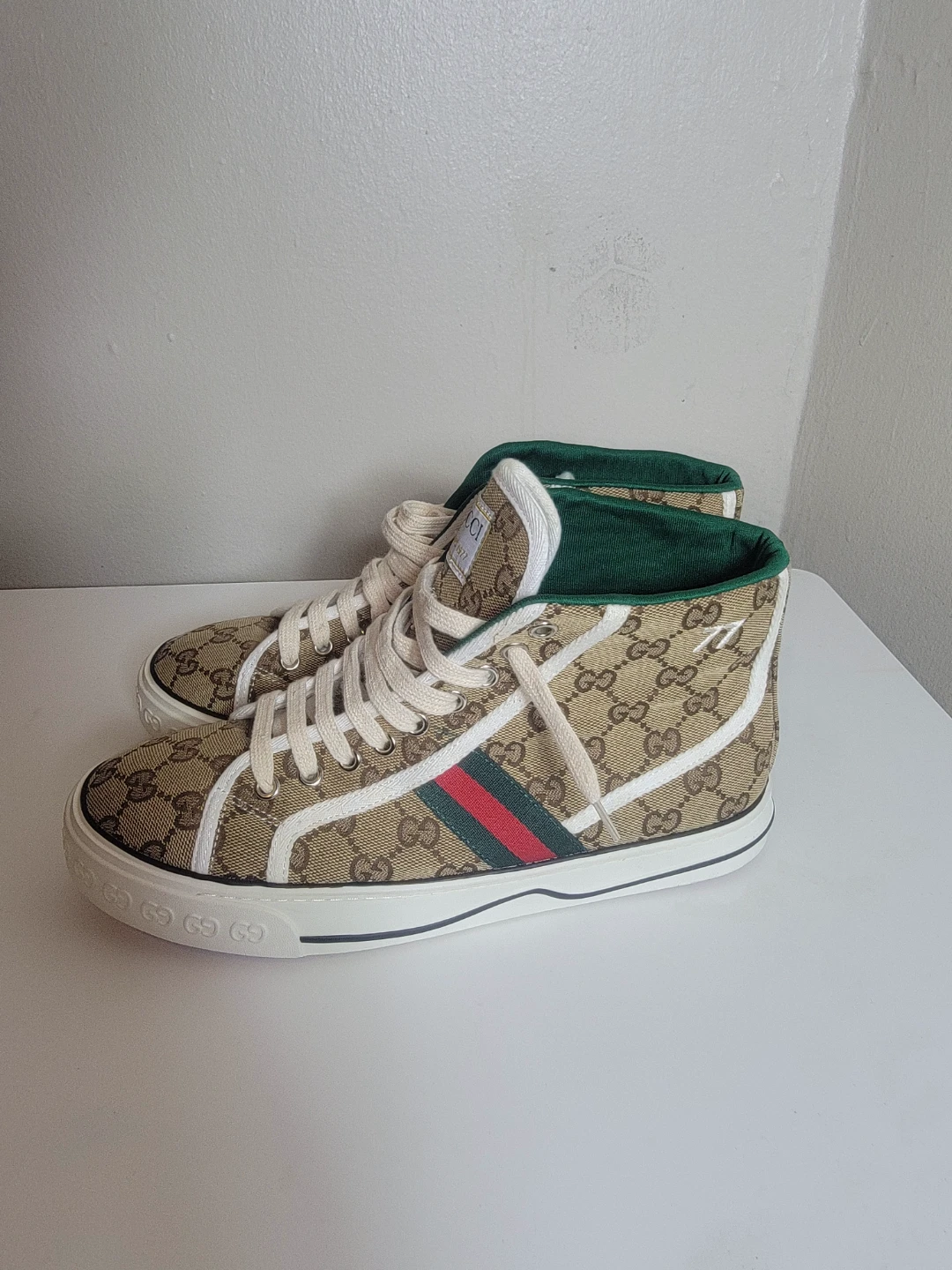 Gucci Tennis 1977 High Top Sneakers - photo 3