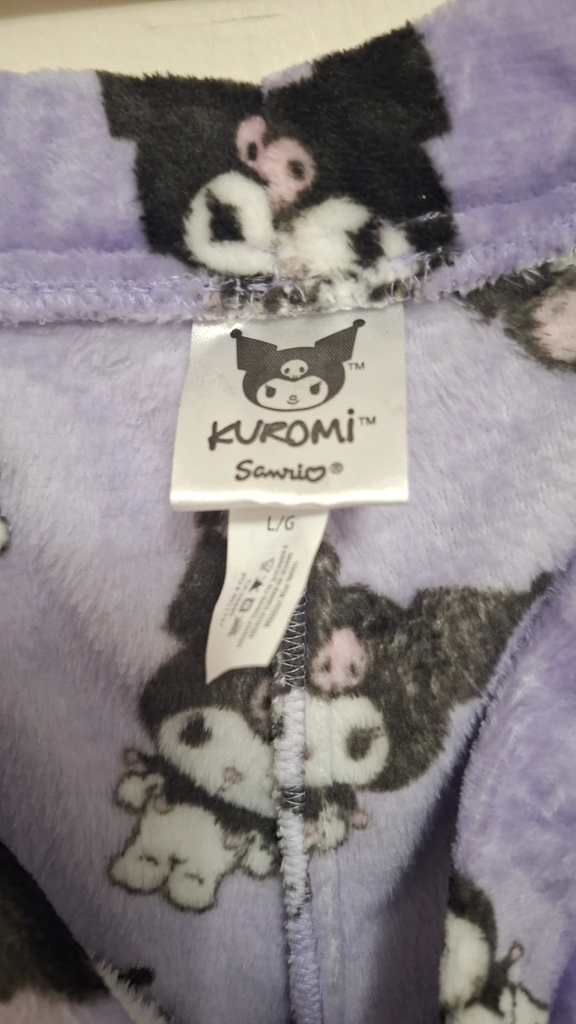 Sanrio Kuromi Fleece Pajama Pants - photo 3