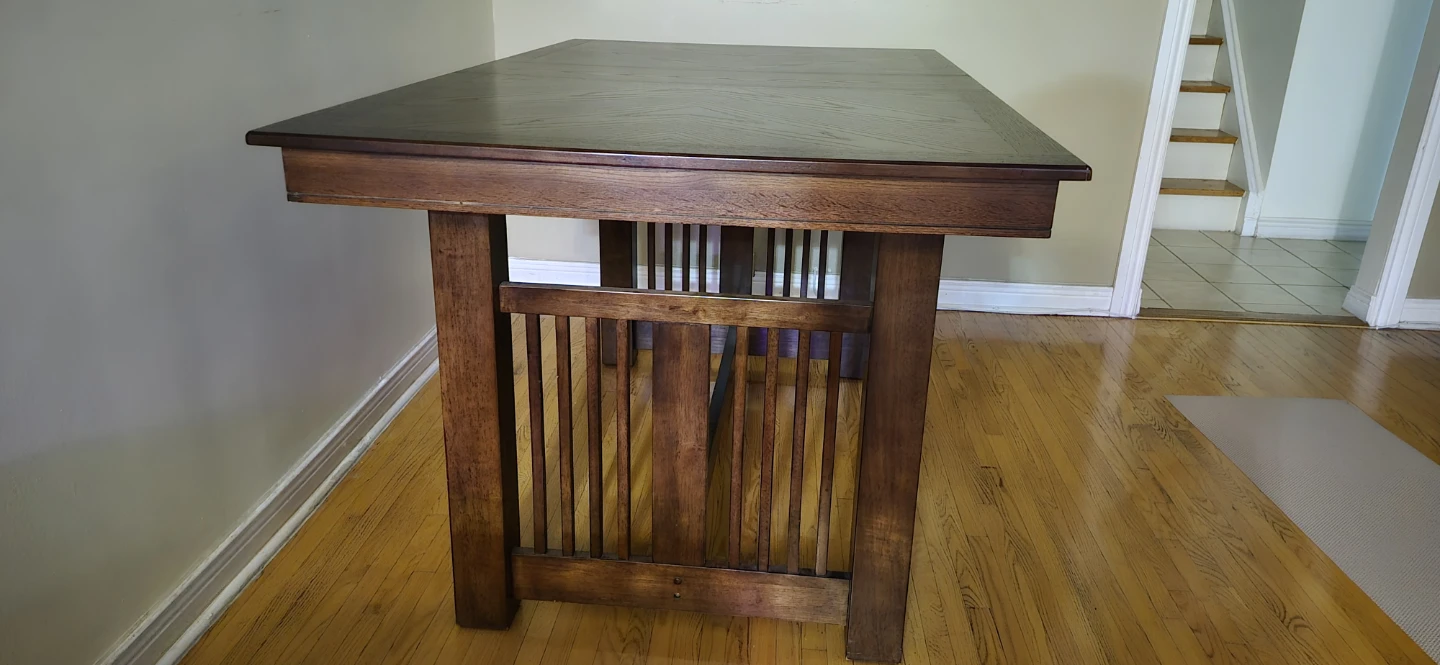 Mission Style Dining Table and Chairs - photo 4