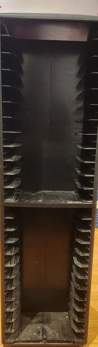 Black DVD Stand