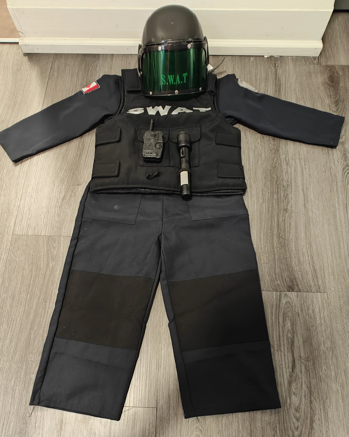 SWAT Halloween Costume with Accessories