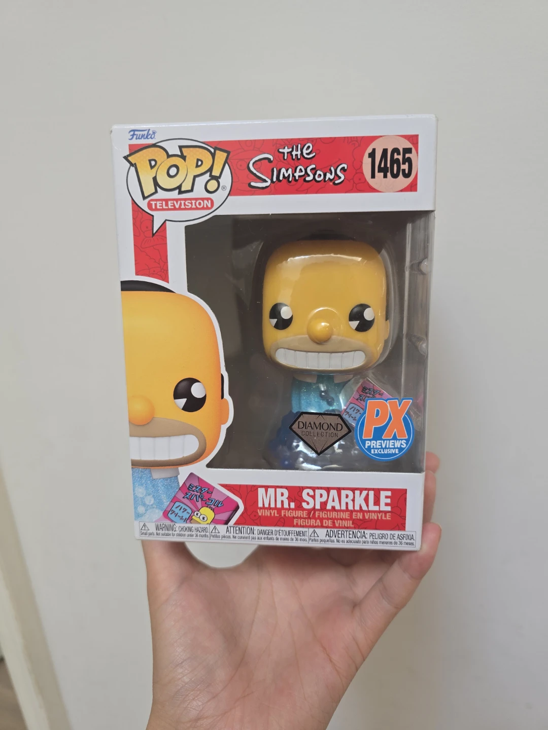 The Simpsons Funko Pop #1475 Mr. Sparkle