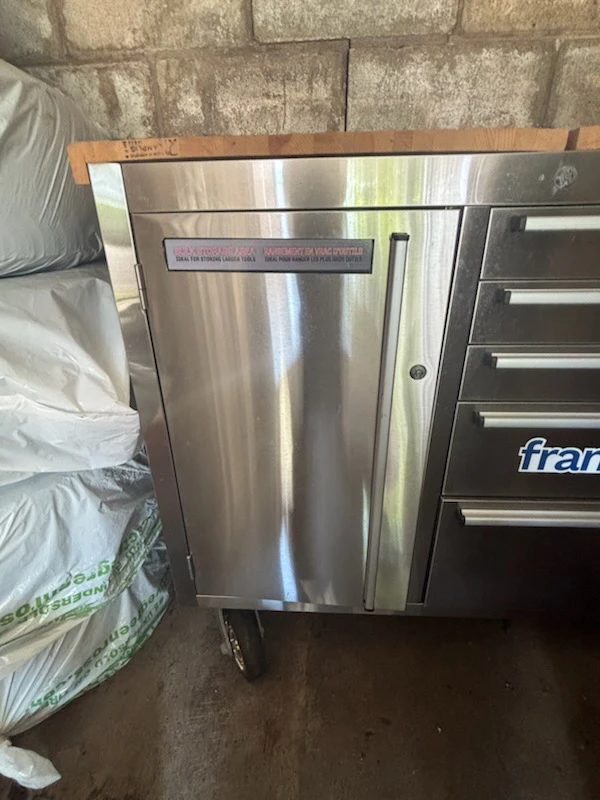 Craftsman 5 drawer stainless tool box - photo 2