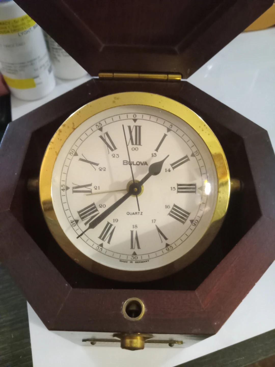 Bulova Quartz Desk Clock