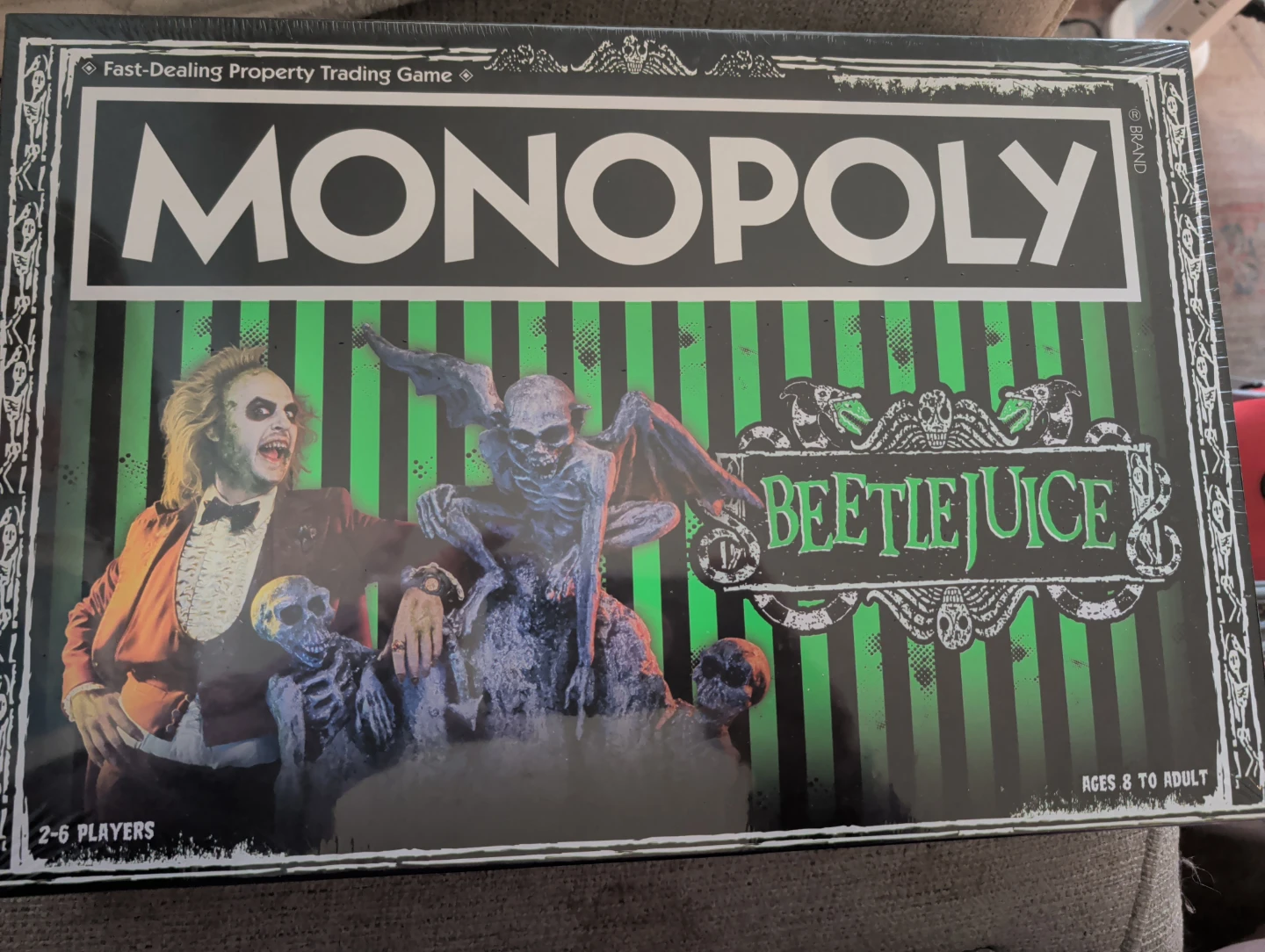 Beetlejuice Monopoly Board Game