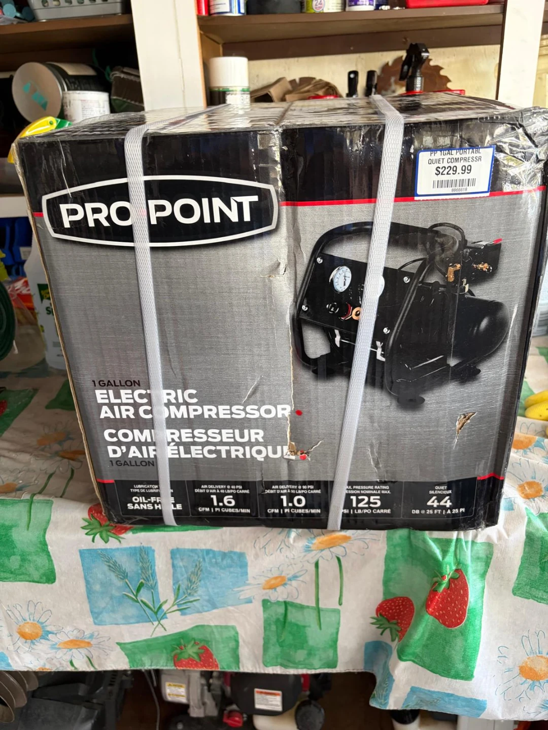 Pro-Point 1 Gallon Electric Air Compressor - photo 2