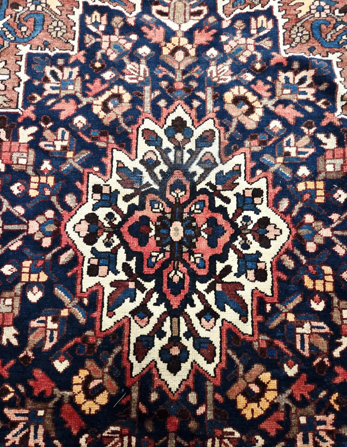 Authentic Persian Hand Knotted Wool Bakhtiyar Area Rug - photo 4