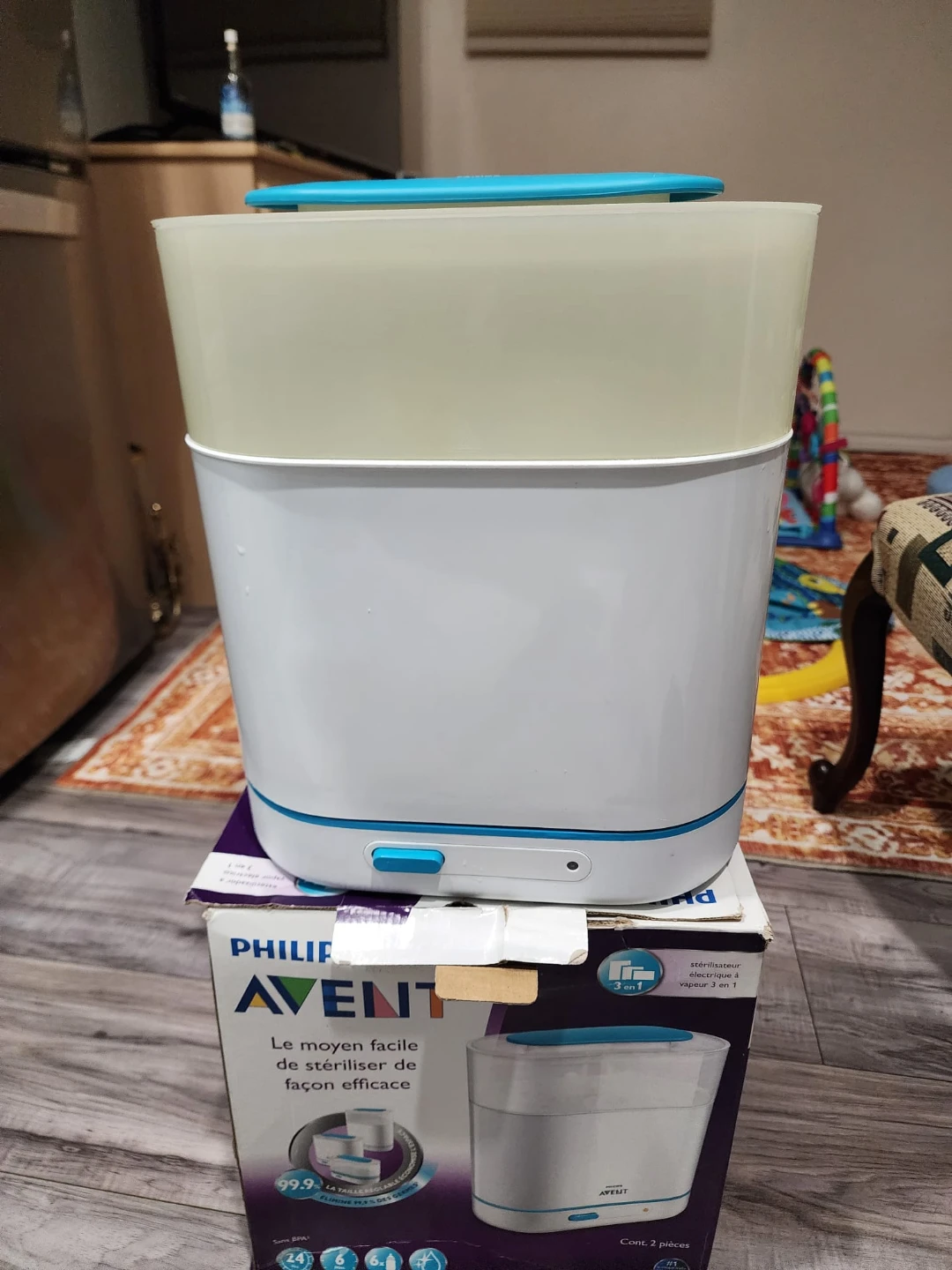 Philips Avent 3-in-1 Electric Steam Sterilizer - photo 2