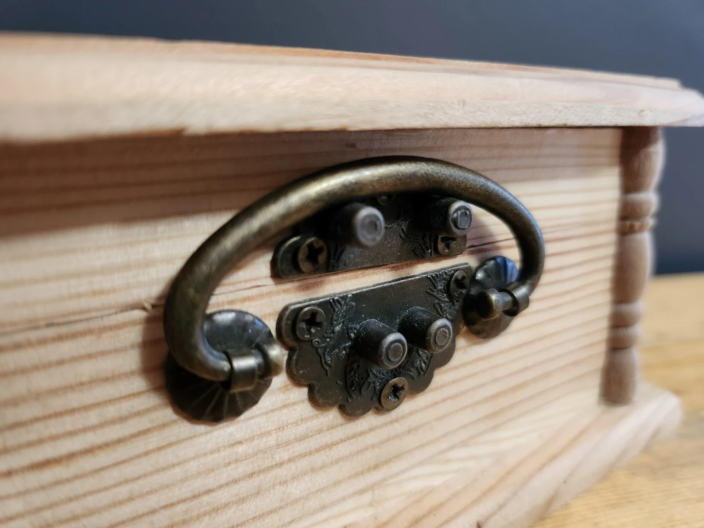 ArtMinds Unfinished Wooden Trinket Box - photo 5