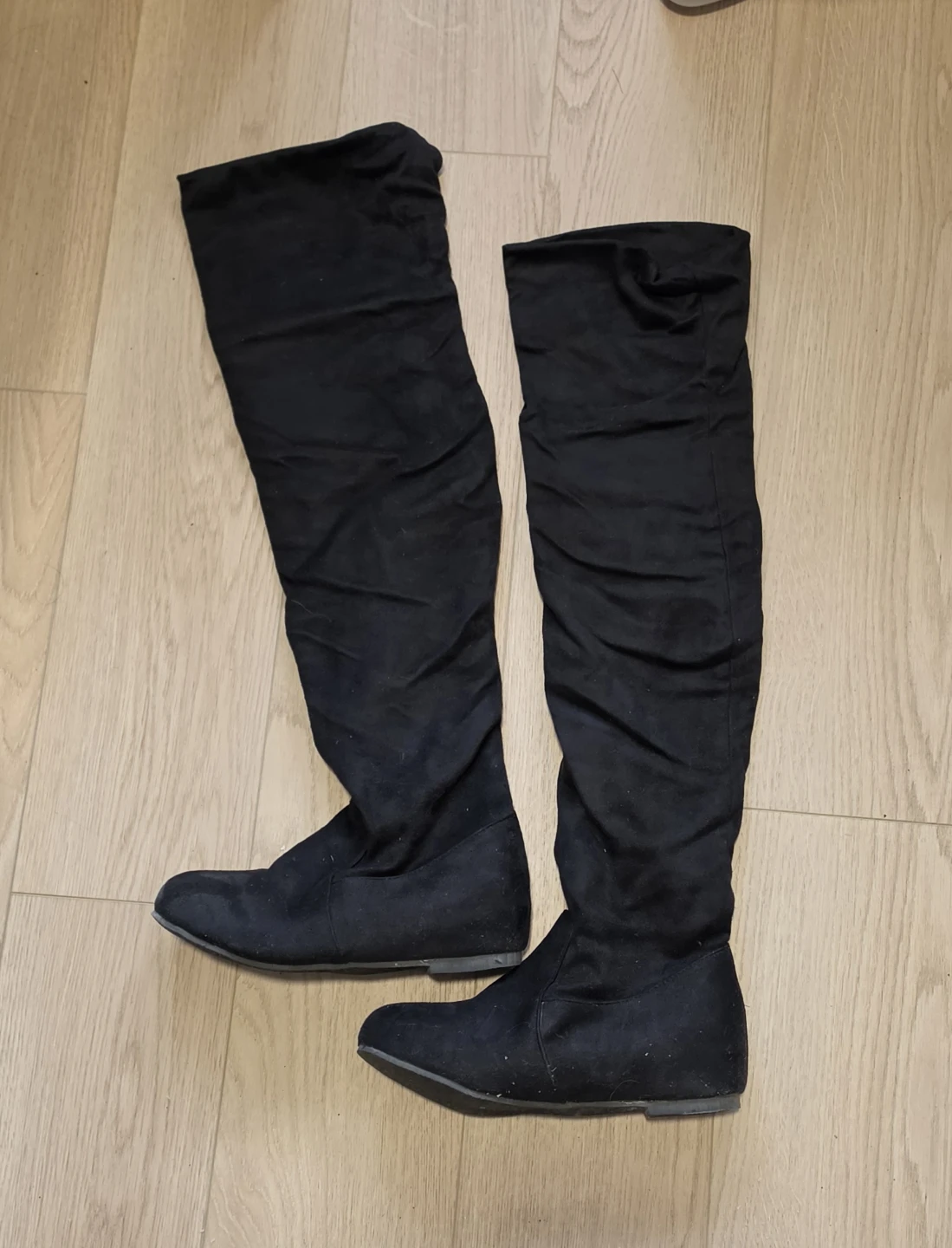COSPLAY Synthetic Black Over-the-Knee Boots
