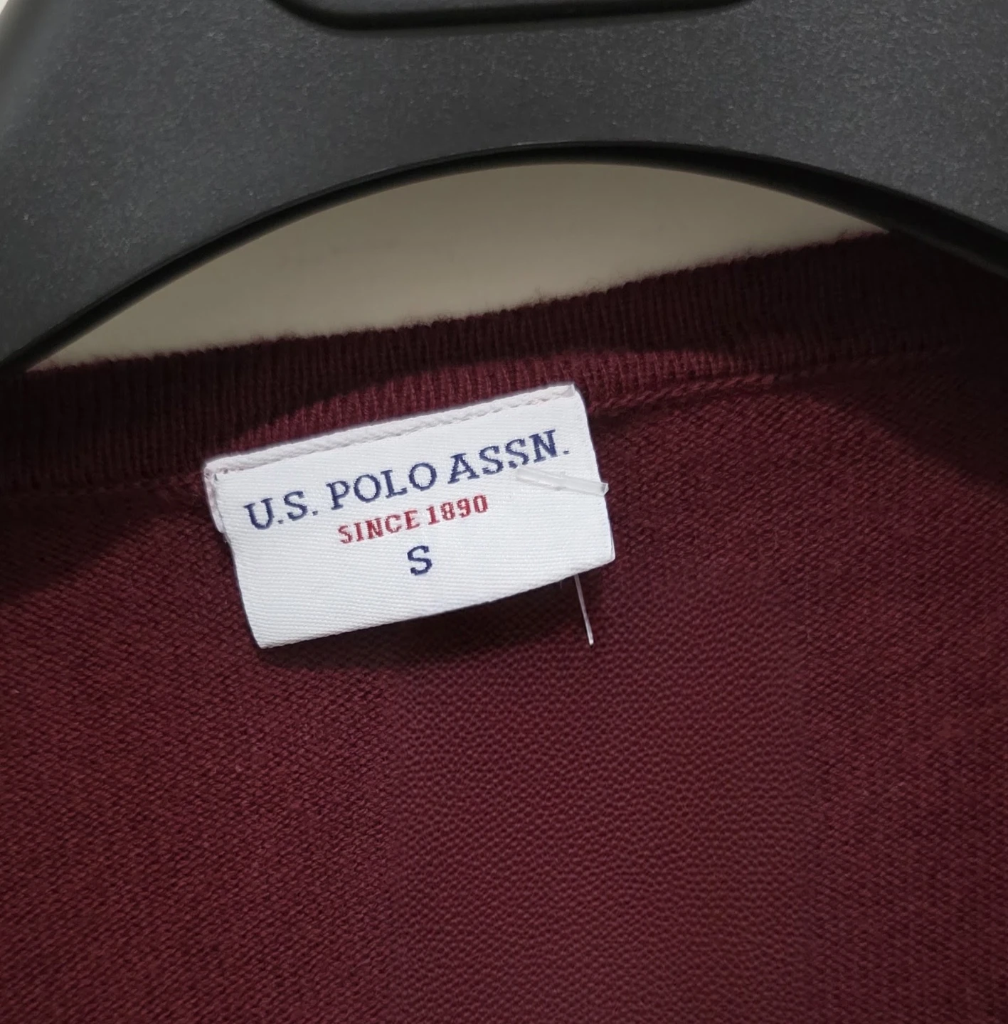 U.S. Polo Assn. Burgundy Cardigan size S - photo 4