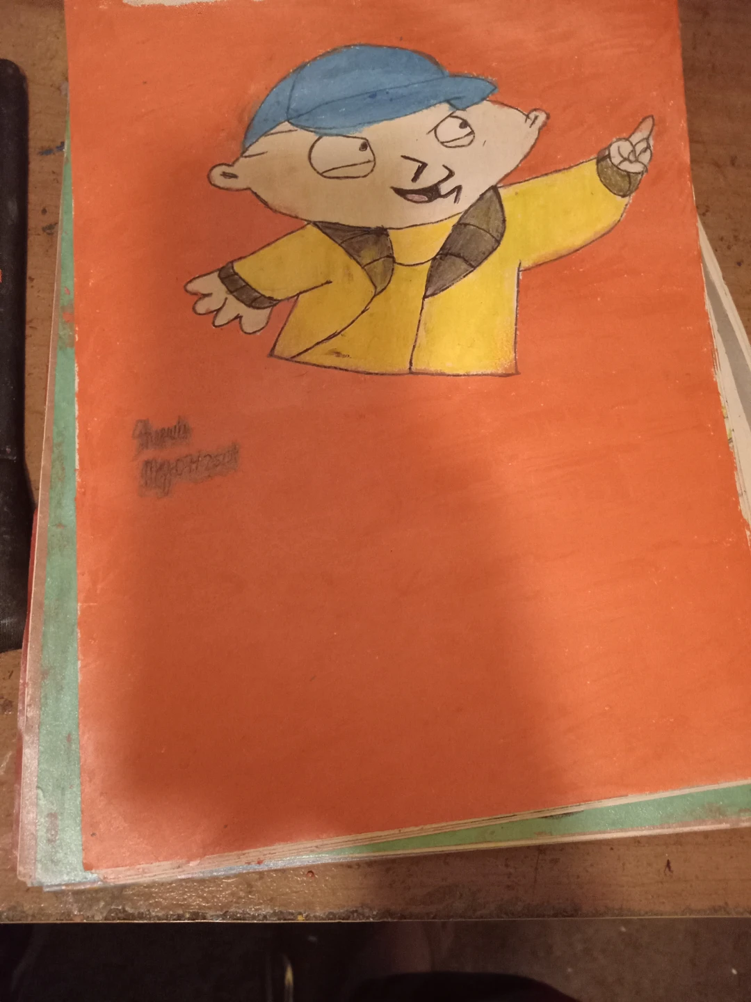 STEWIE GRIFFIN DRAWING BY CUSTOM ARTIST SHERWIN - photo 5