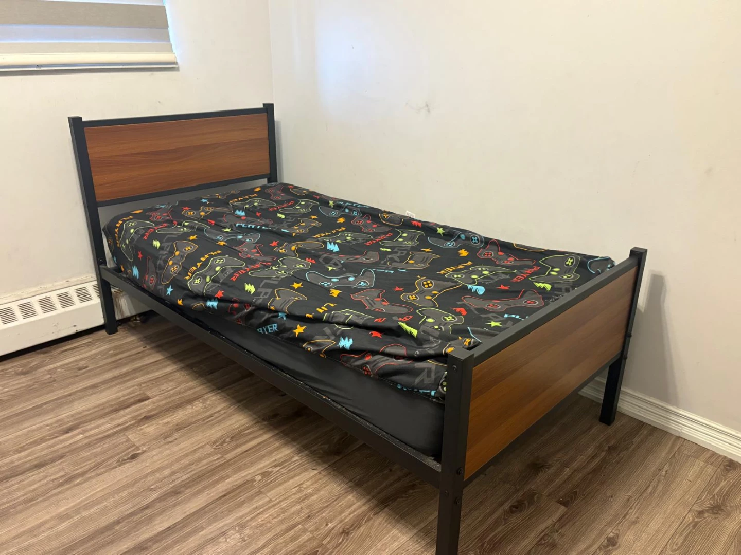 2 Twin Bed Frame with Game Controller Cover - photo 3