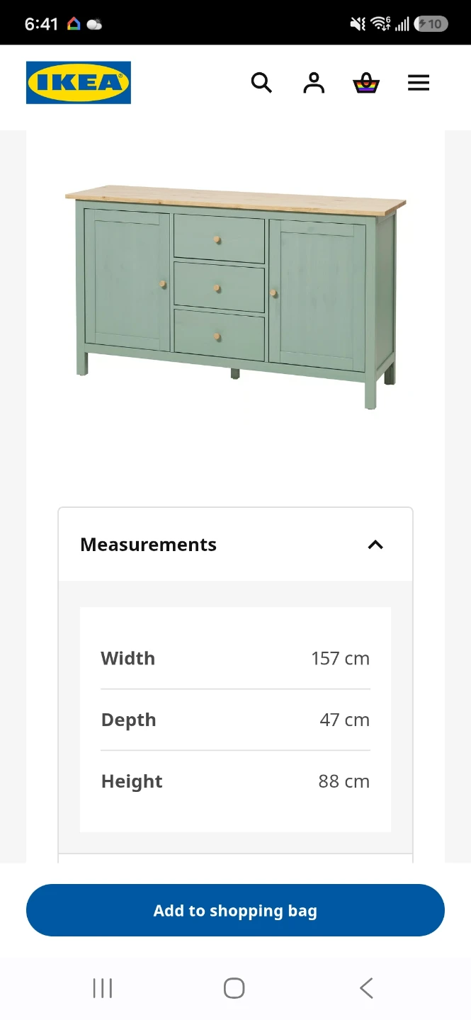 IKEA Sideboard in Green - photo 5