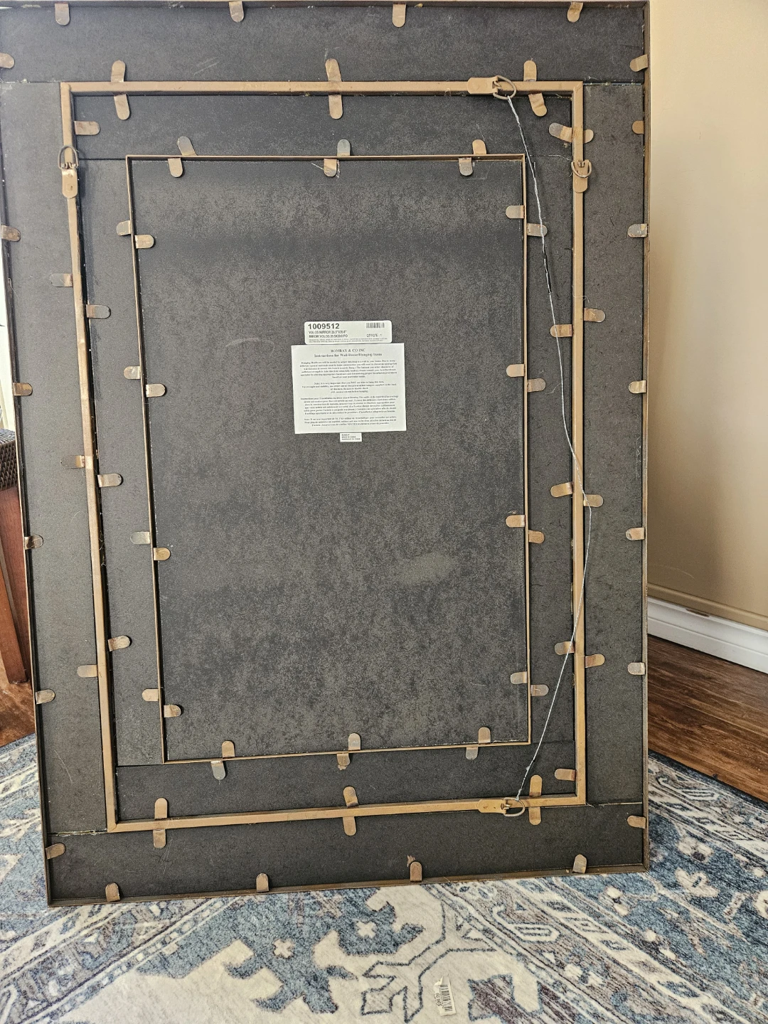 Beautiful Large Heavy Mirror Bombay and Co. - photo 3