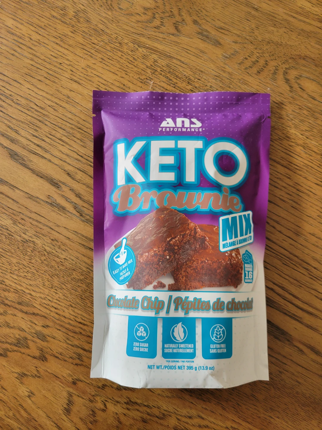 ANS Performance Keto Brownie Mix - Chocolate Chip