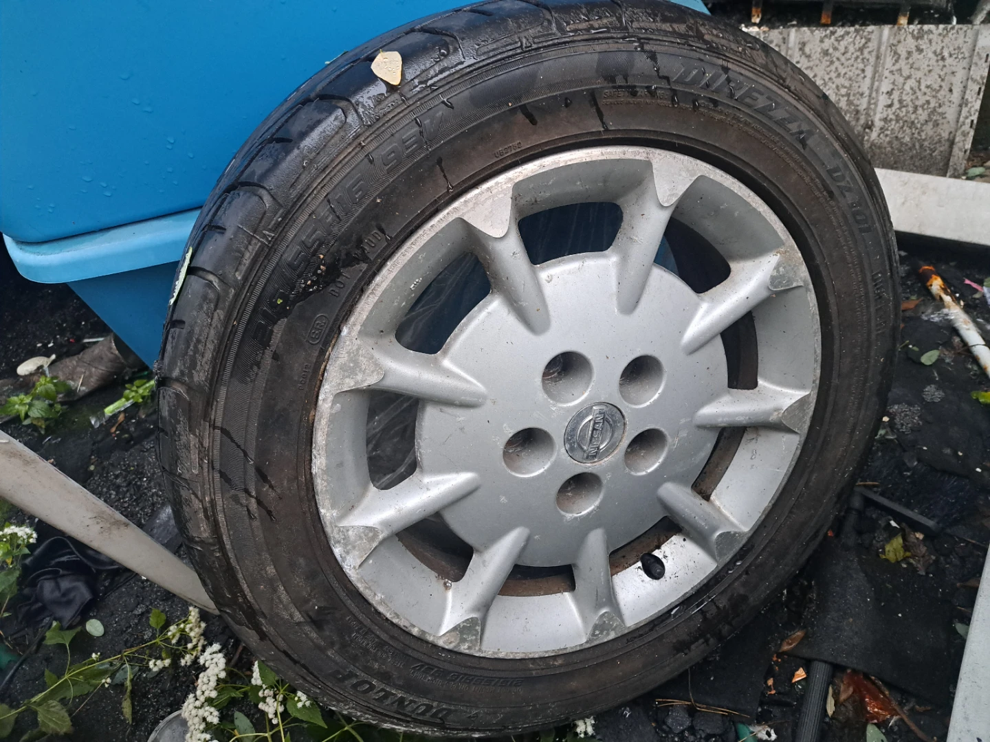 Nissan Maxima OEM Alloy Rim and Tire