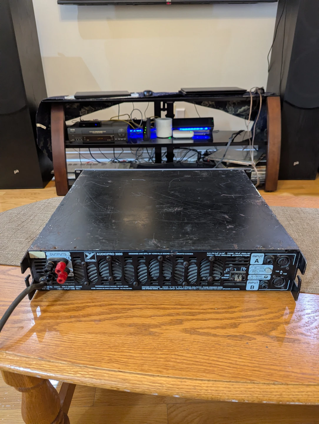 YORKVILLE AUDIO PRO 3000 POWER AMPLIFIER - photo 2